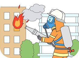 消火・救助活動用空気呼吸器